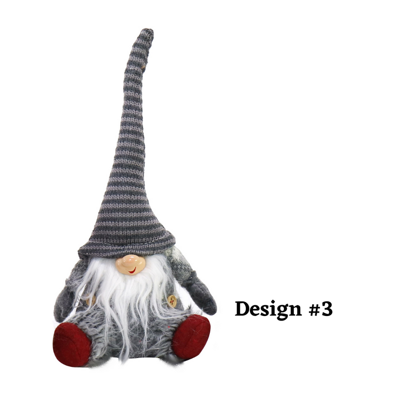 Vintage Sitting Gnome Figure 30cm