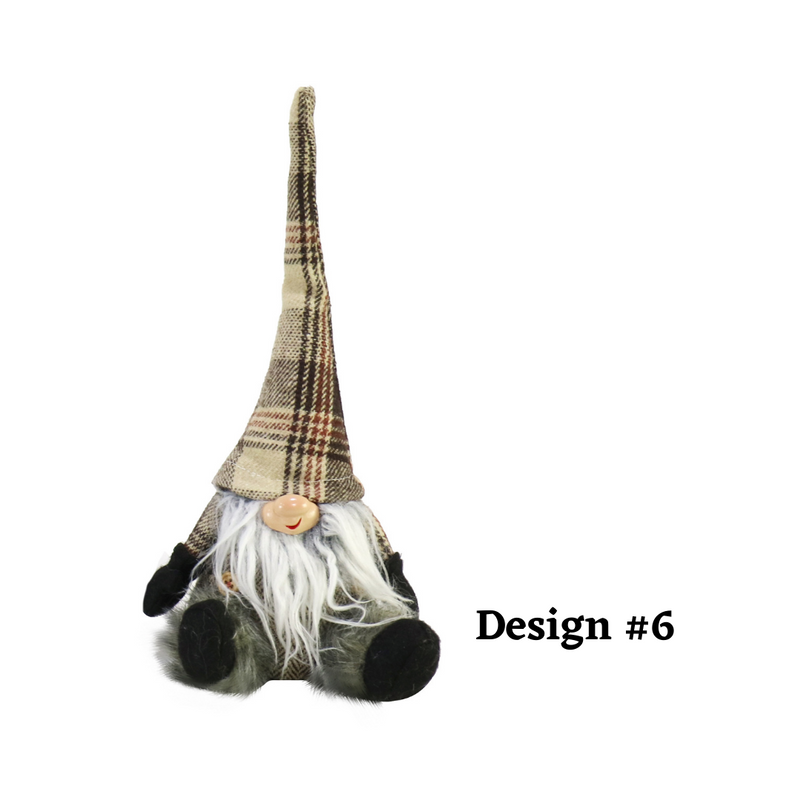 Vintage Sitting Gnome Figure 30cm