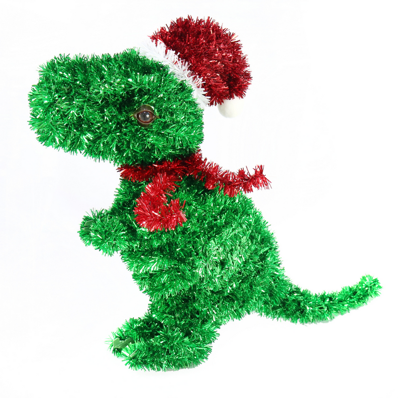 Tinsel Decor Dinosaur 40cm