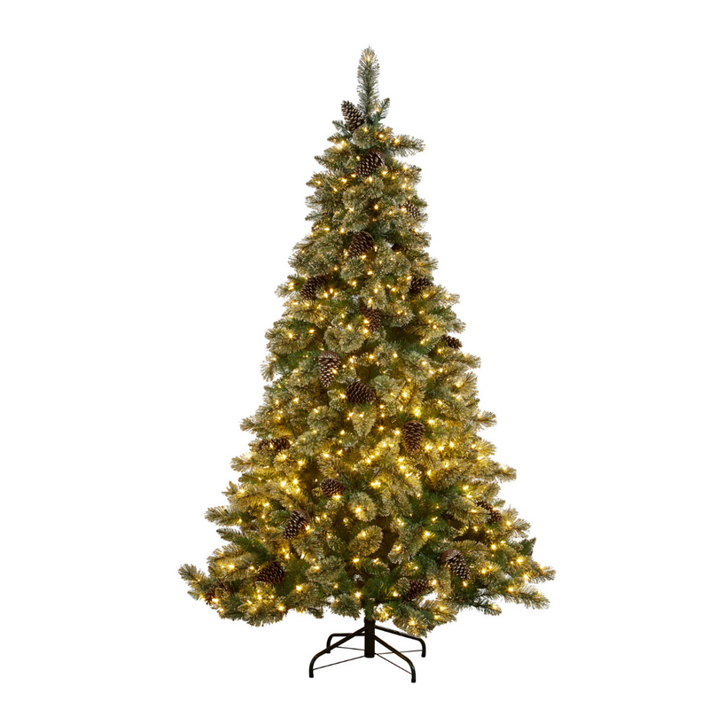 Christmas Tree 12ft - 366cm Glittery Gold