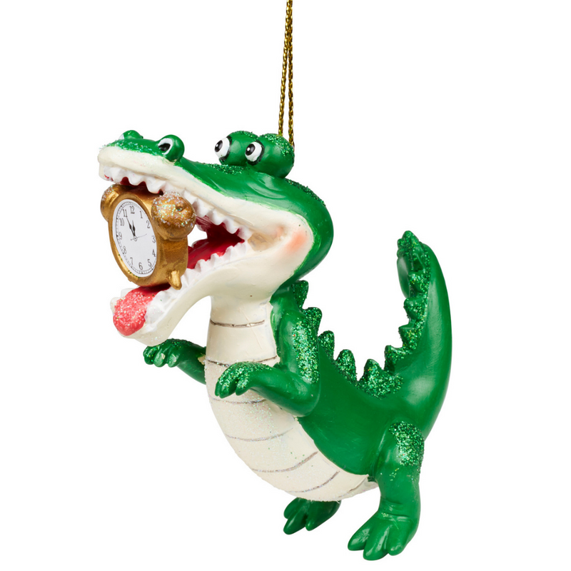 Hanging Tick Tock Croc 10cm