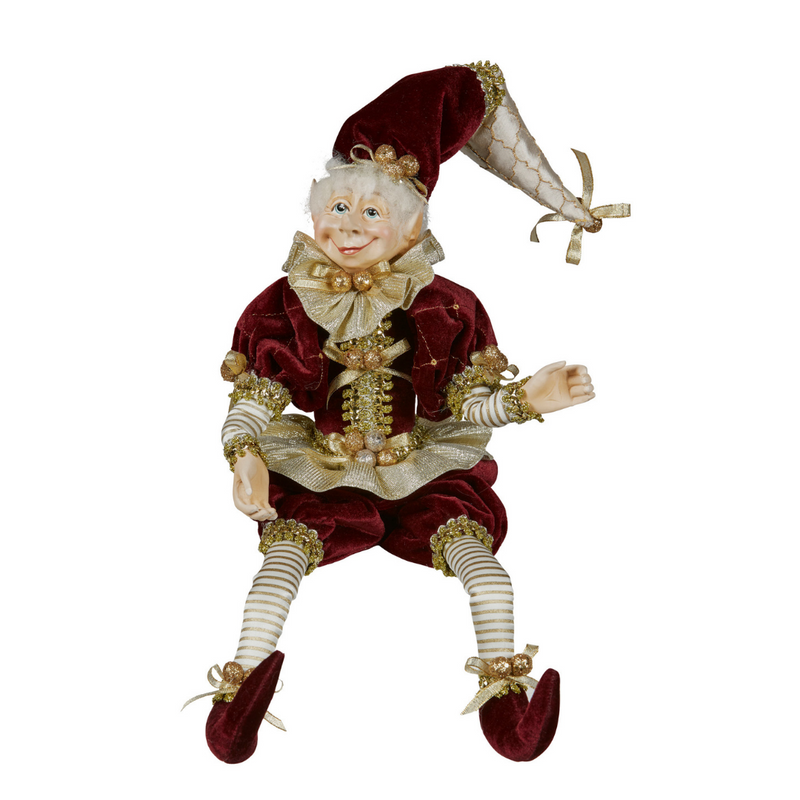 Burgundy Elf Pyotr 51cm