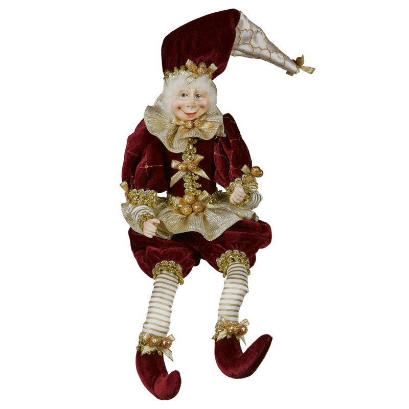 Burgundy Elf 45cm