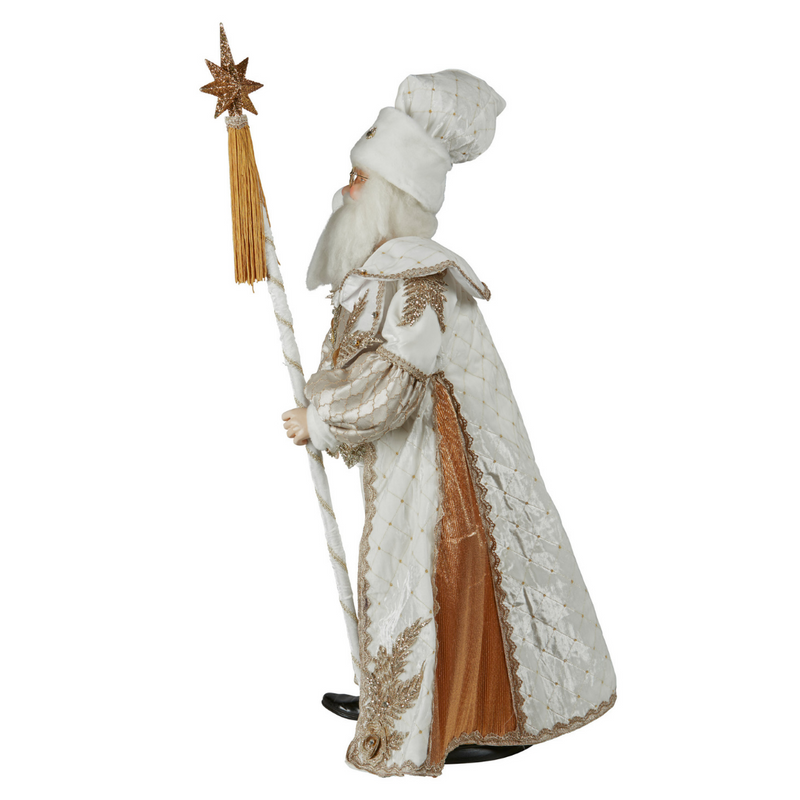 White/Gold Kertasnikir 73cm
