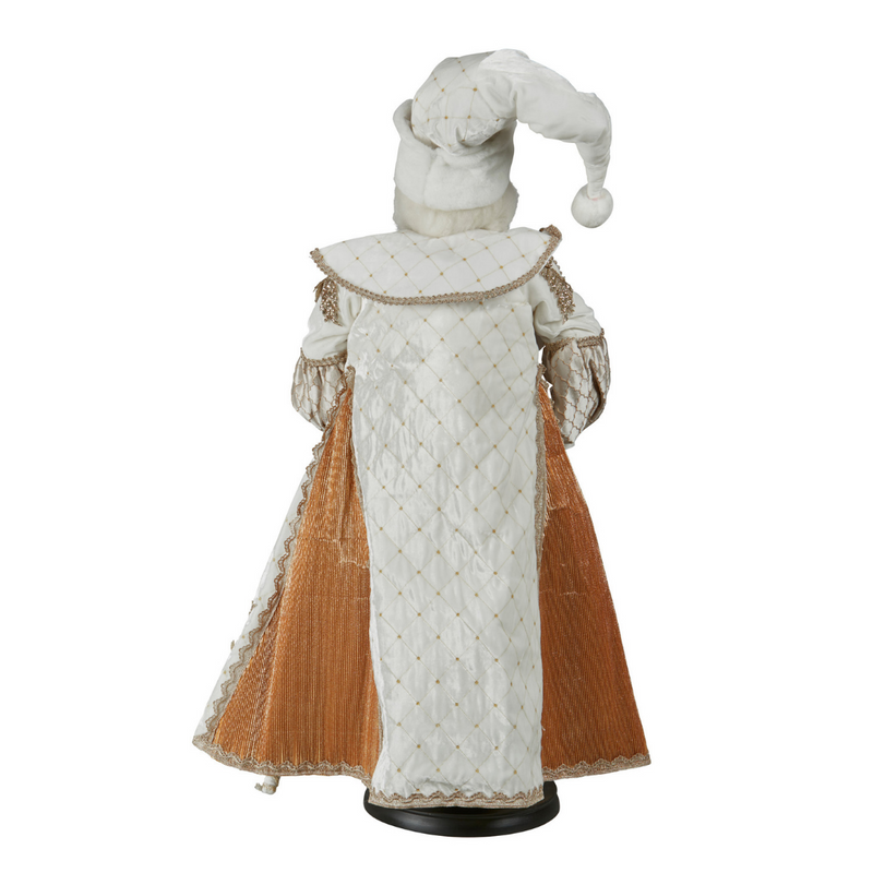 White/Gold Kertasnikir 73cm