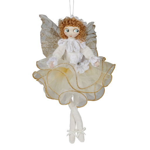 White/Gold Fairy 30cm