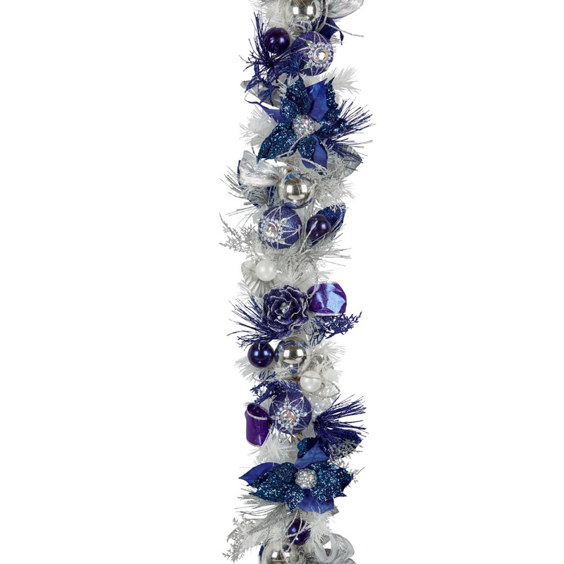 Christmas Garlandâ„¢ Royal Blue Garland (185cm)