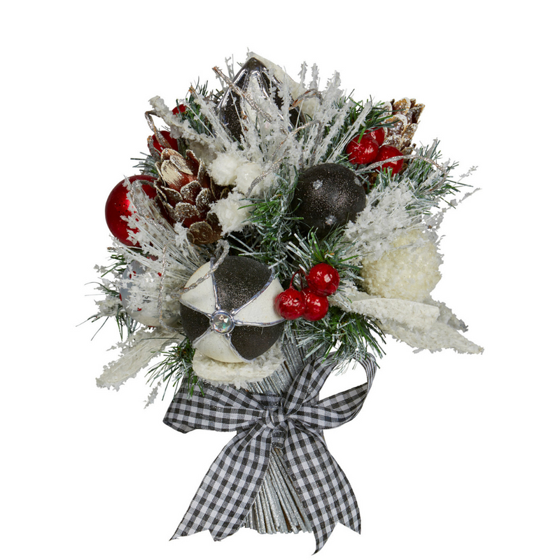 Chequered Elegance Bouquet 33cm