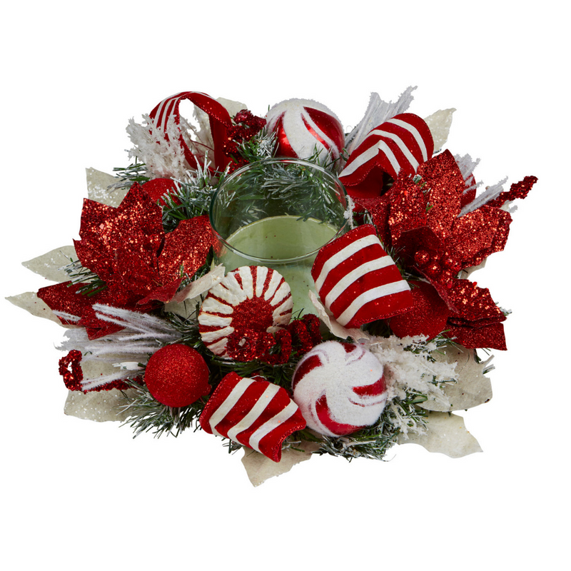 Candyland Hurricane Candle Holder 26cm