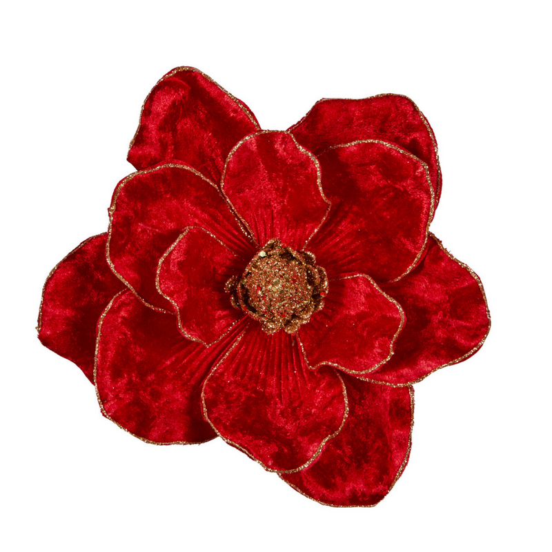 Red Magnolia Clip On 20cm