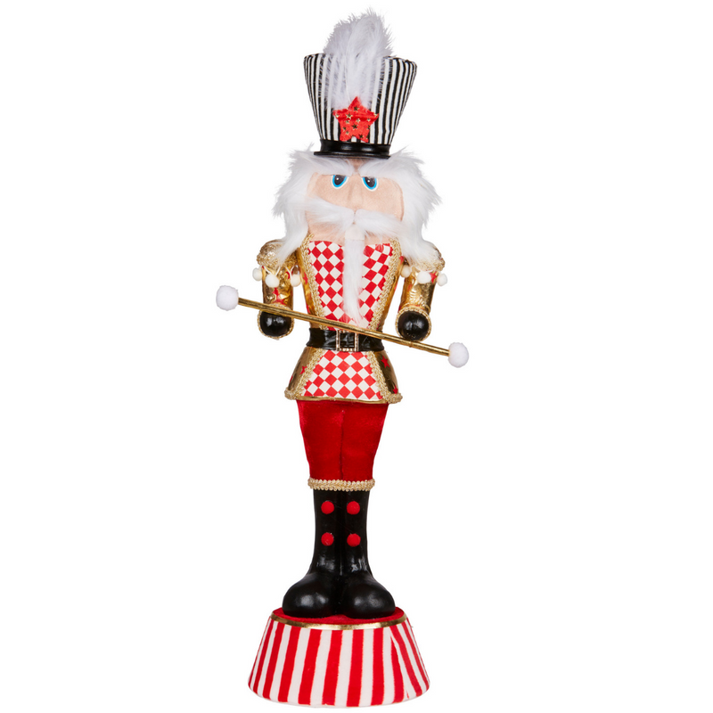 Christmas Check Nutcracker 66cm