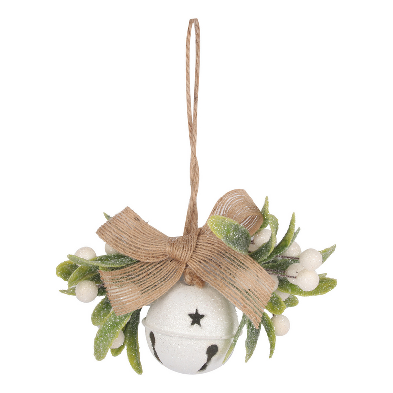 Bell with Berries Tree Decoration 6cm