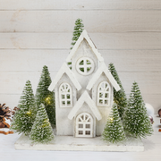 Light Up White House Snowy Trees – thumbnail