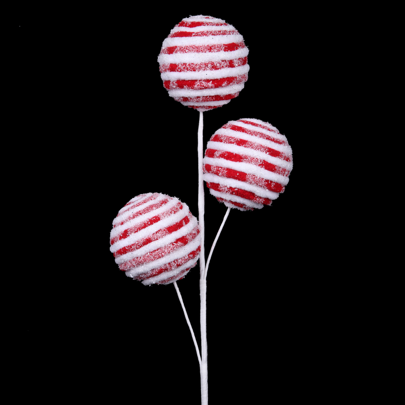 Red & White Ball Pick 55cm