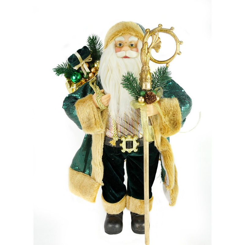 Stylish Santa Figurine 45cm