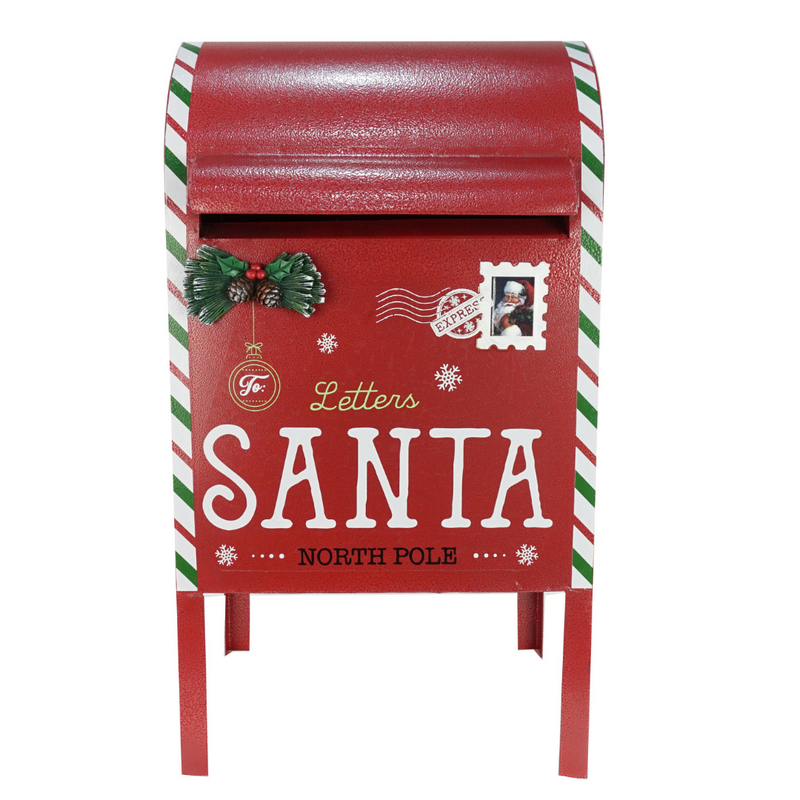 Santa Letters Box Metal 52cm