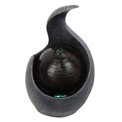 Modern Ball Electric Fountain with Light 38cm