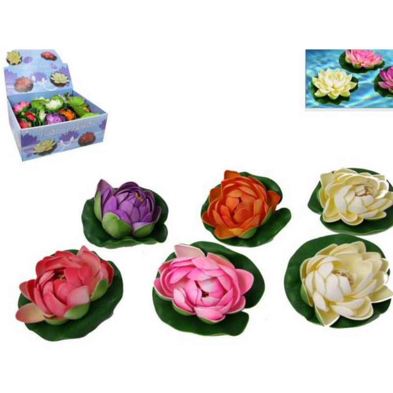 Floating Flower 5 Assorted 10cm