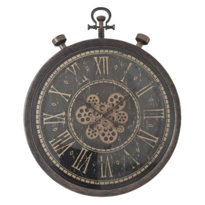 Antique Time Piece Clock 60Cm