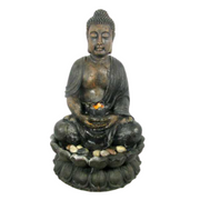 Buddha Fountain™ Large Buddha Fountain with Light 85cm – thumbnail