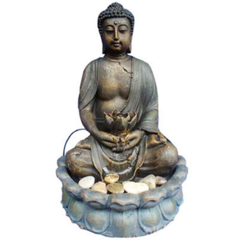 Buddha Fountain™ Large Buddha Fountain with Light 85cm