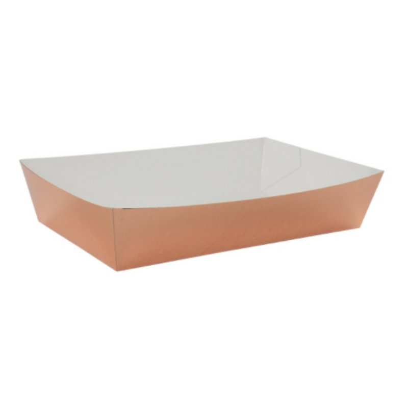 Lunch Tray Metallic Rose Gold 10pk Five Star