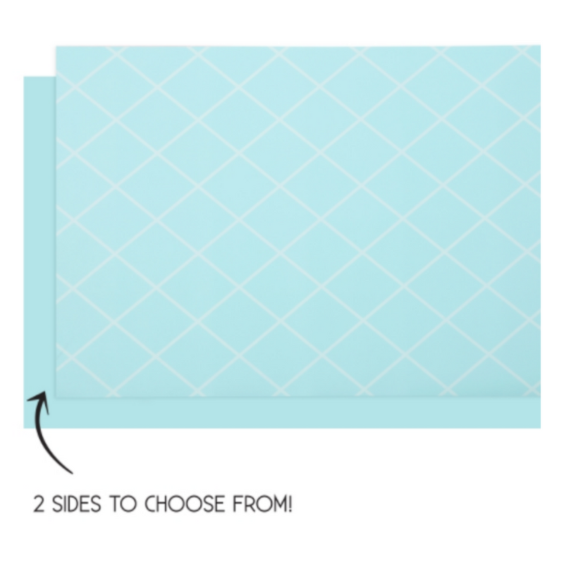 Table Runner Reversible 4mx35cm P/ Blue Five Star