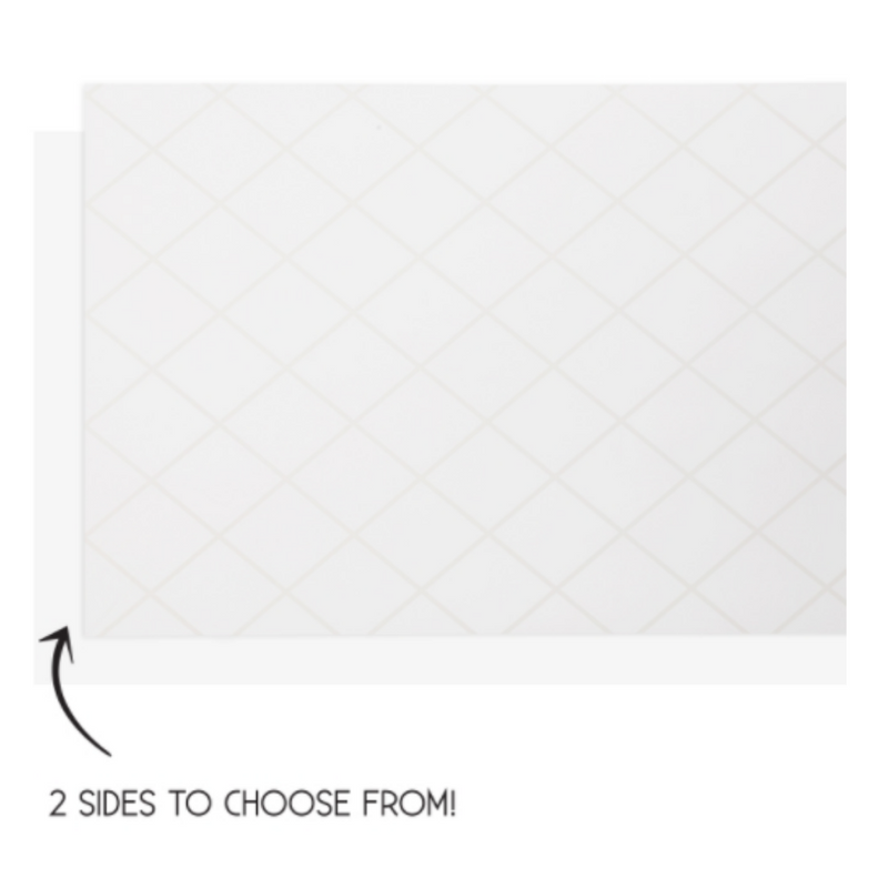 Table Runner Reversible 4mx35cm White Five Star