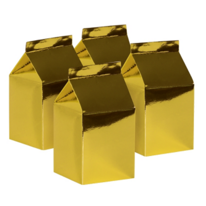 Milk Box Metallic Gold 10pk Five Star