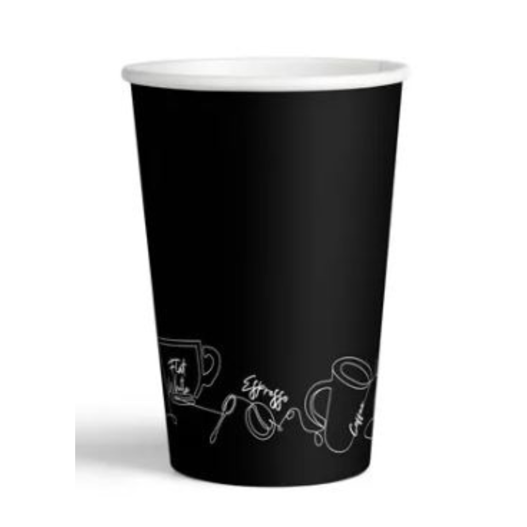 Double Wall Paper Cup Printed 350mL Pk25 — Ronis