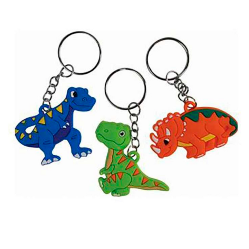 FAVOUR DINO KEYRING 3PCS