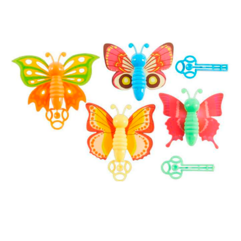FAVOUR PULL BK BUTTERFLIES 4PCS