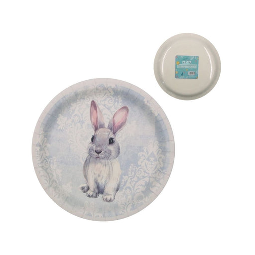 12Pk 23Cm Easter Plates