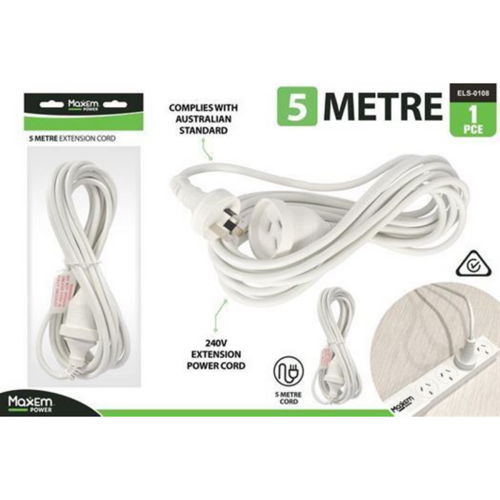 Power Extension Cord 5M