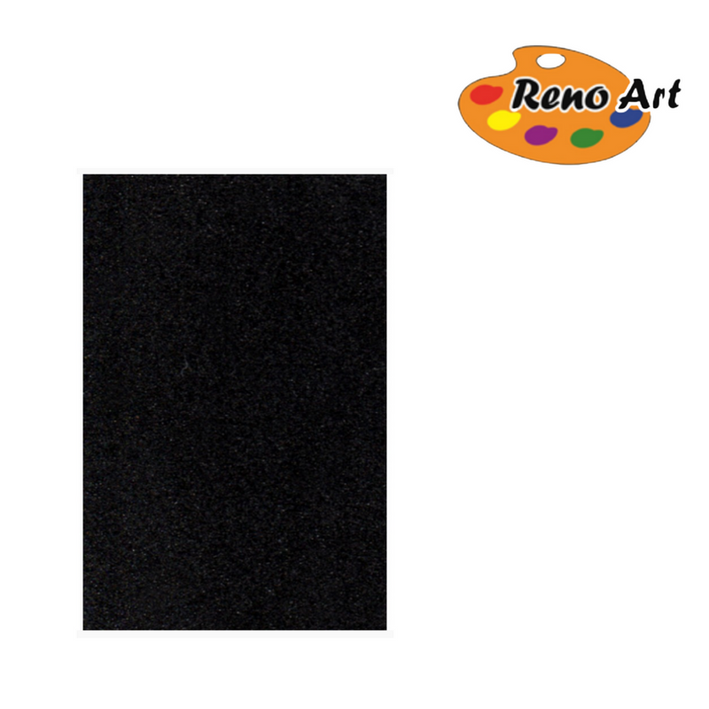 Black EVA foam sheet 40x60cm for crafts, school projects, costumes and DIY decorations