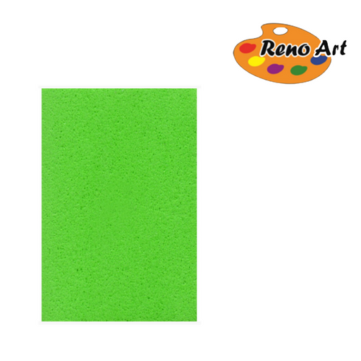 Green EVA foam sheet 40x60cm for crafts, school projects and DIY decorations