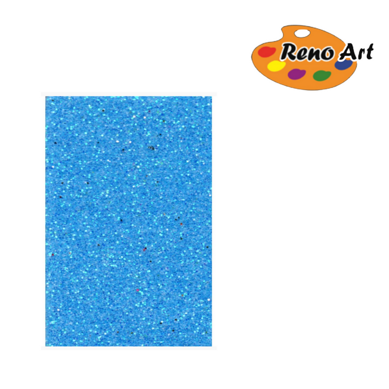 EVA-Iridescent Blue 40x60cm colour shifting craft foam sheet for costumes and school projects