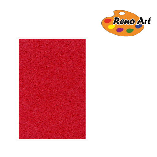 Red EVA foam sheet 40x60cm for crafts, school projects, costumes and DIY decorations