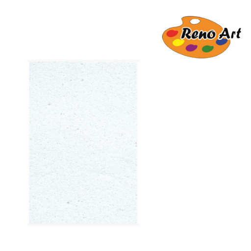 White EVA foam sheet 40x60cm for crafts, school projects, costumes and DIY decorations
