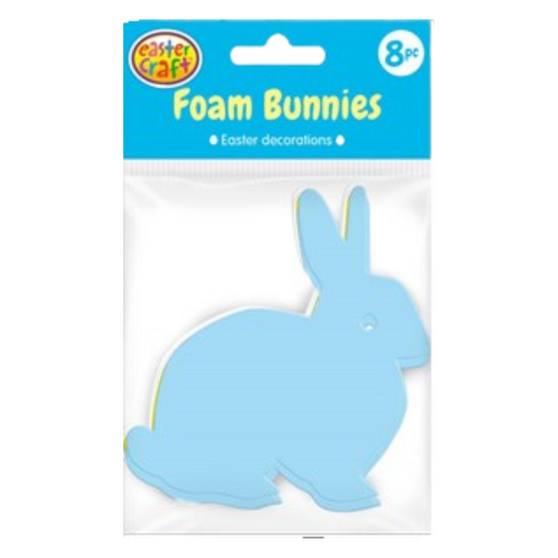 Ronis Easter Craft Deco Blue Bunny 8pk