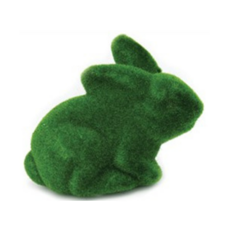 Ronis Easter Deco Grass Bunny Crouched Do 10cm
