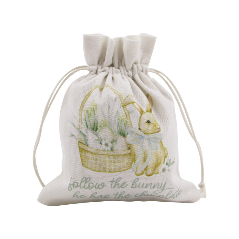 Ronis Easter Drawstring Bag 12x15cm