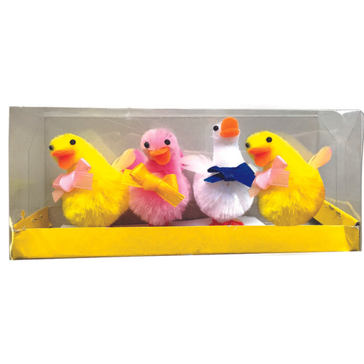 Ronis Easter Ducks 5cm 4 Asstd