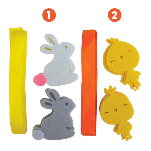 Ronis Easter Flat Shapes Kit 2 Asstd