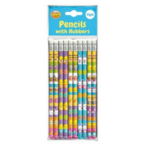 Ronis Easter Pencils with Erasers 10pk