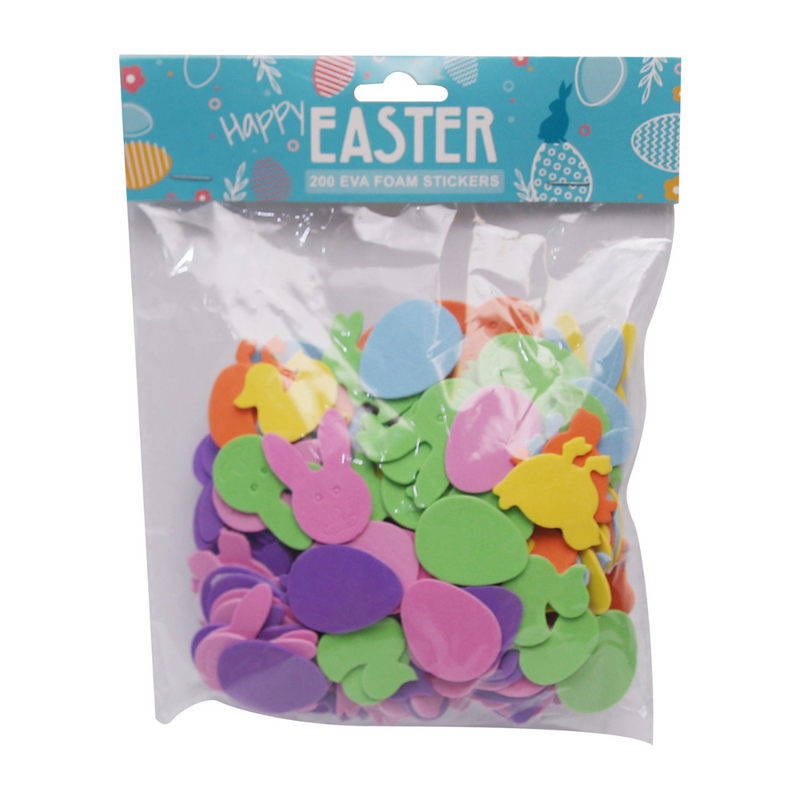 Ronis Easter Self-Adhesive EVA Foam Stickers 2cm 200pk