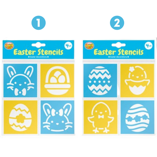 Ronis Easter Stencils 4pk 2 Asstd