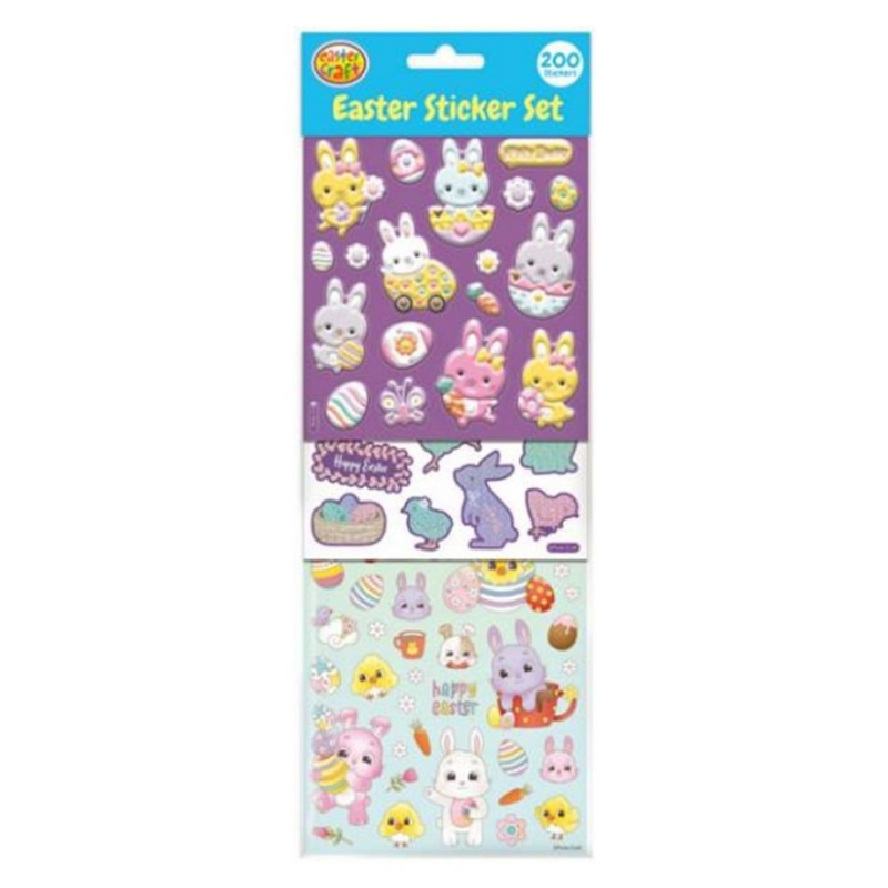 Ronis Easter Sticker Set 200pc