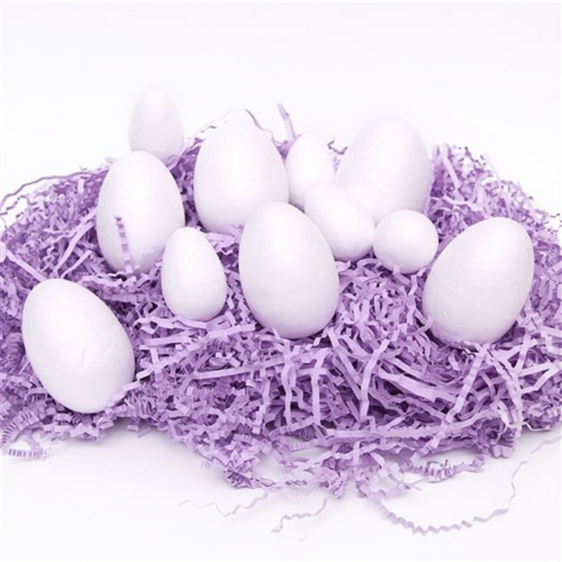 Ronis Easter Styrofoam Eggs 3 Asstd