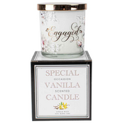 Ronis Engaged Candle Vanilla 9x8cm – thumbnail